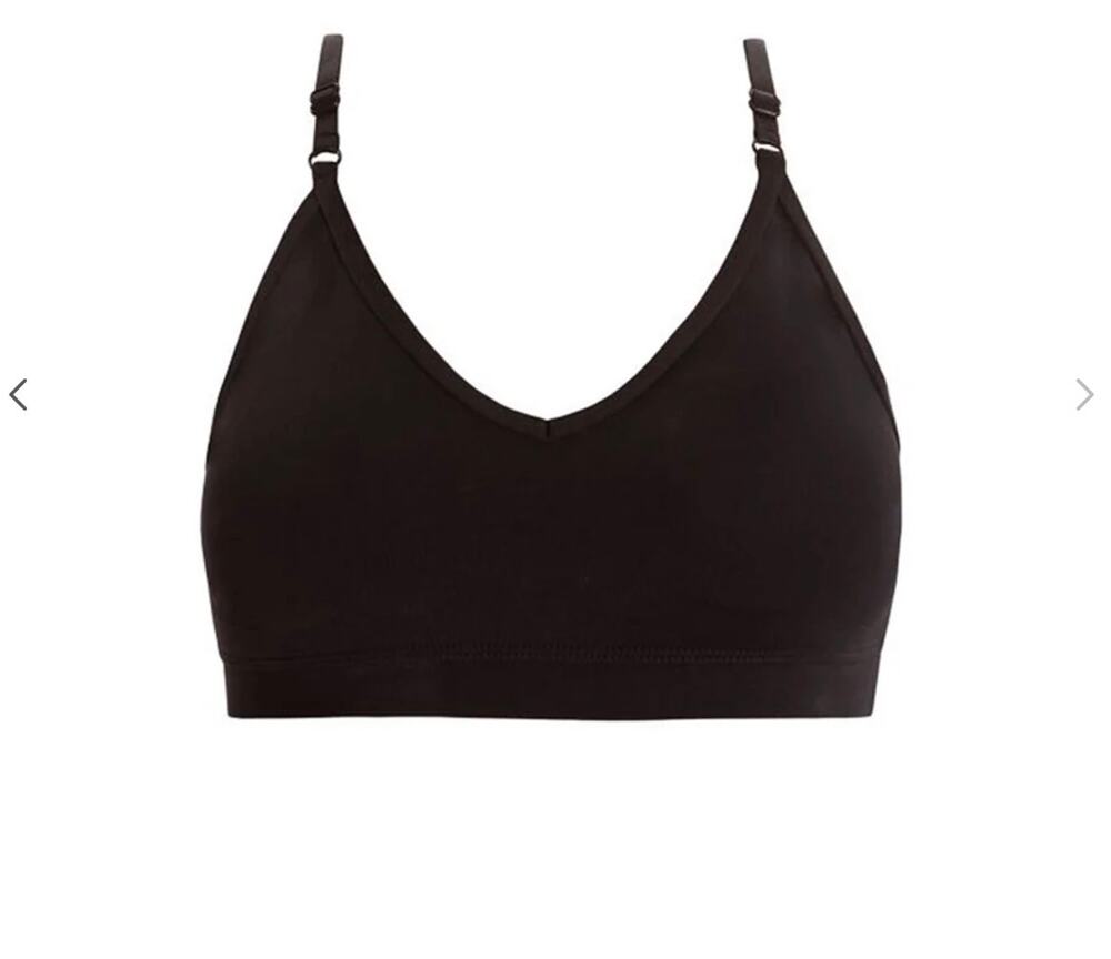 NWT Energetiks Child XL Hazel Sports Bra in Black CB19